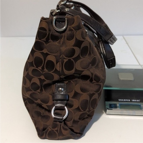 BEAUTIFUL VINTAGE COACH TOTE BROWN - Picture 5 of 13